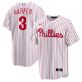 Philadelphia Phillies Bryce Harper Nike Home Replica Player Name Jersey - White