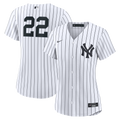 New York Yankees Ben Rice Nike Women's Home Replica Jersey - White