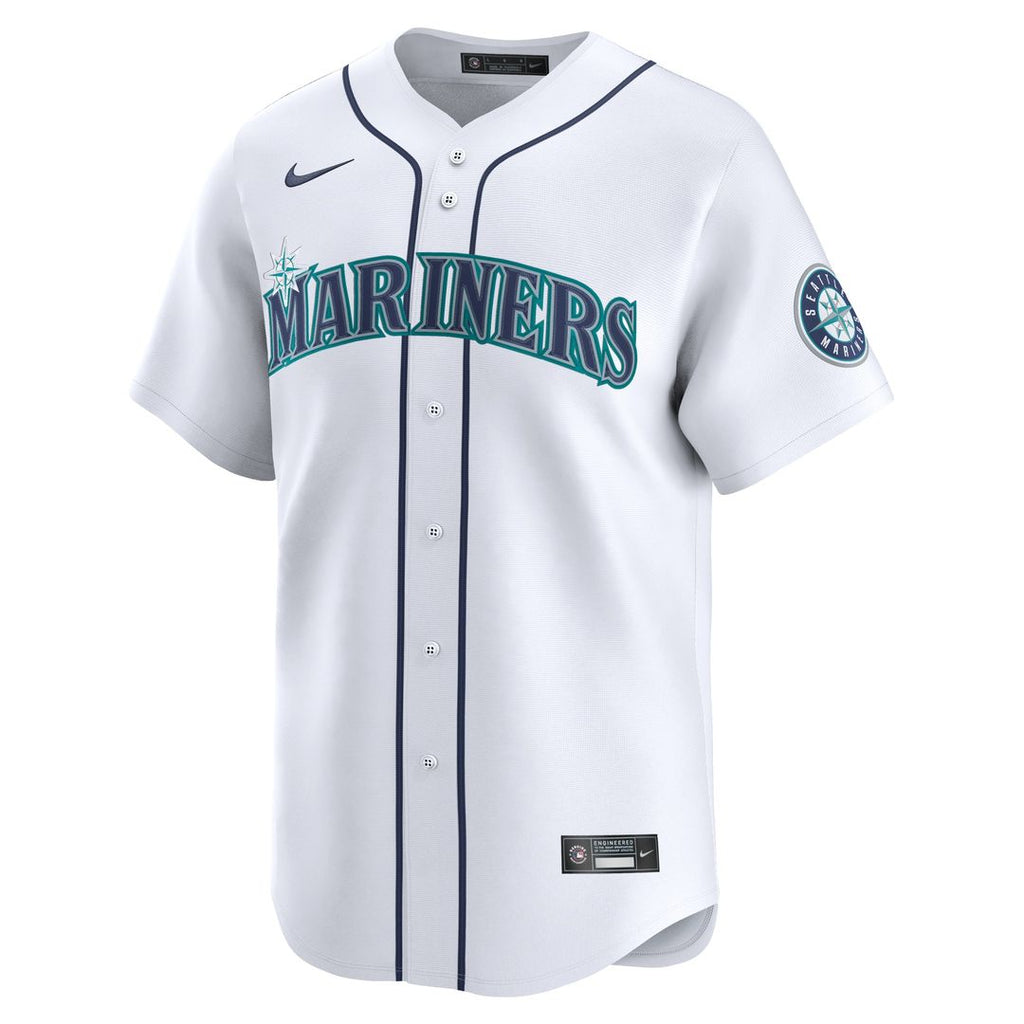 Seattle Mariners Julio Rodríguez Nike Home Limited Player Jersey - White