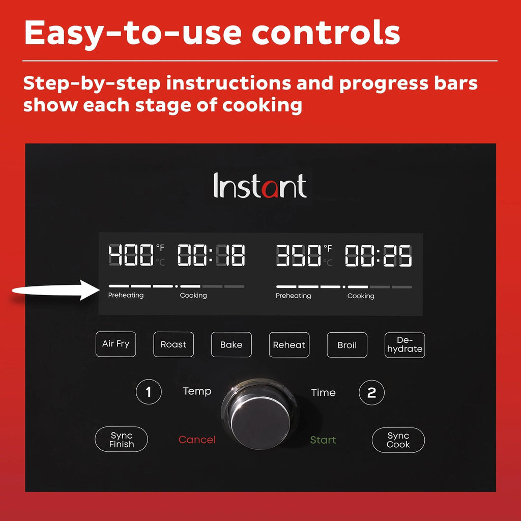 Instant Pot® 9QT VORTEX® Air Fryer with VersaZone™ Technology