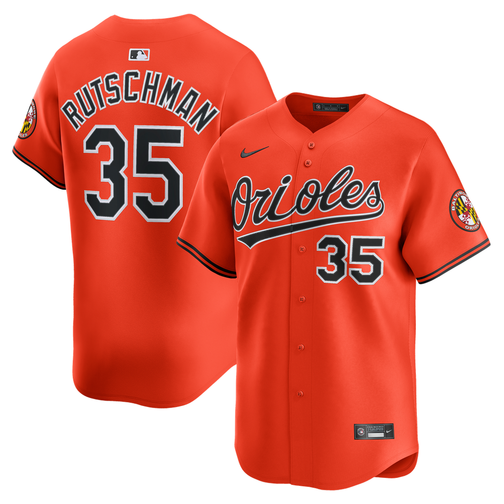 Baltimore Orioles Adley Rutschman Nike Road Limited Player Jersey - Gray