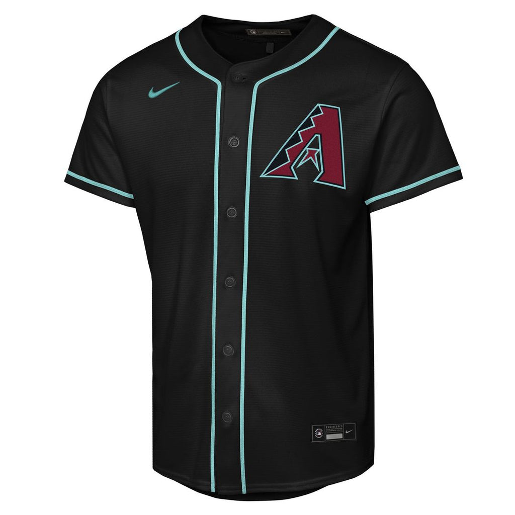 Arizona Diamondbacks Corbin Carroll Nike Youth Alternate Replica Jersey - Black
