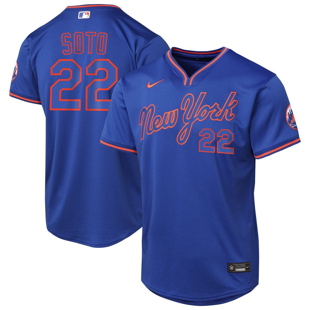 New York Mets Juan Soto Nike Youth Home Limited Player Jersey - White