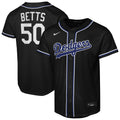 Los Angeles Dodgers Mookie Betts Nike Youth Fashion Replica Player Jersey - Black