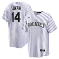 Colorado Rockies Ezequiel Tovar Nike Home Replica Jersey - White