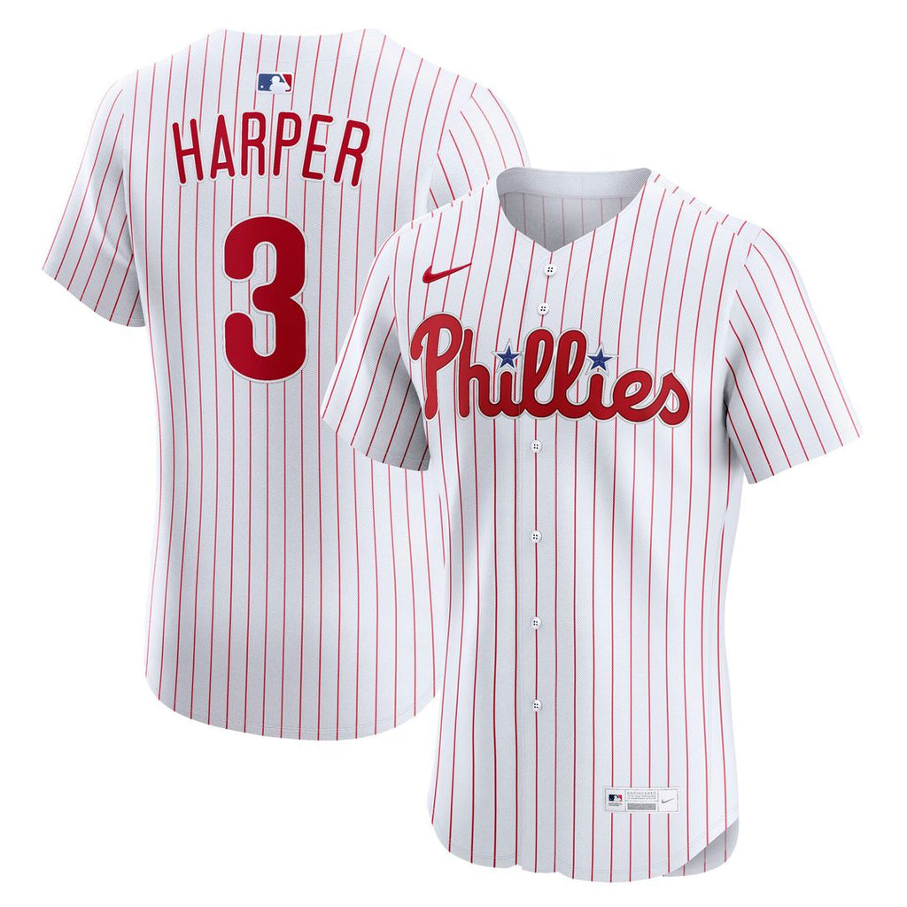 Philadelphia Phillies Bryce Harper Nike Alternate Elite Jersey - Light Blue