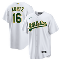 Athletics Nick Kurtz Nike Home Replica Jersey - White