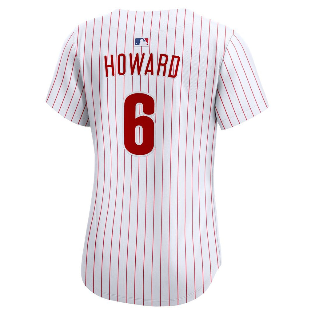 Philadelphia Phillies Ryan Howard Nike Women's Limited Jersey - White